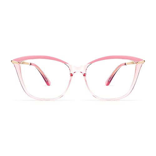 FEISEDY Blue Light Blocking Glasses Computer Glasses Women Men Cateye TR90 Frame B2772 - Image 1