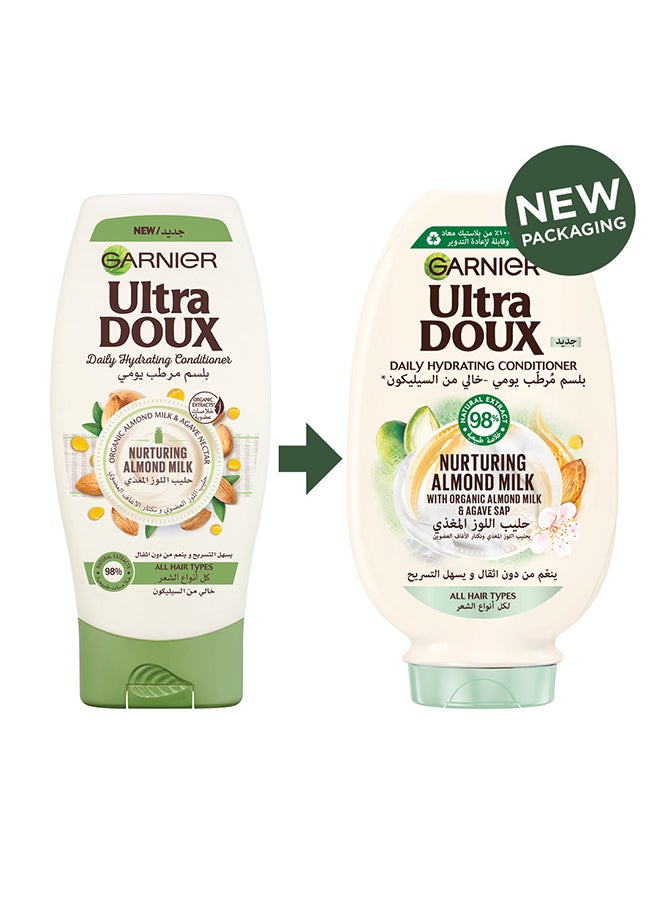 Ultra Doux Almond Milk Hydrating Shampoo, 400 ml + conditioner 360 ml - pzsku/Z69417CDCF95EEDEFA23DZ/45/_/1727705161/7e4345dc-dede-4a3e-9647-8f0e32f3a55a