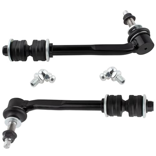 YMAUGP Set of 4, Front & Rear Sway Bar Links Kit Stabilizer Bar Links Compatible with Dodge Durango 2004-2009, Aspen 2007-2009, Replace # K80947 K750026 - Image 2
