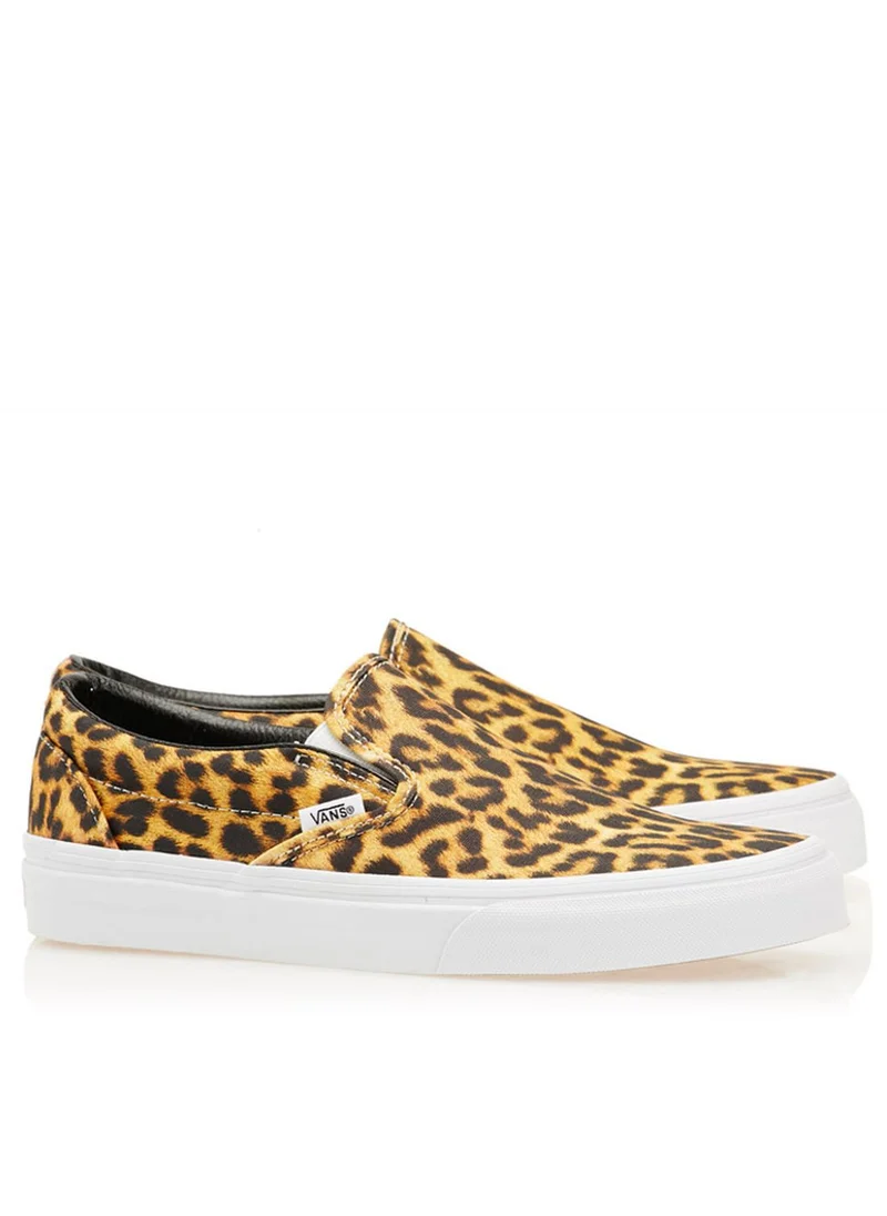 VANS Leopard Print Classic Slip Ons