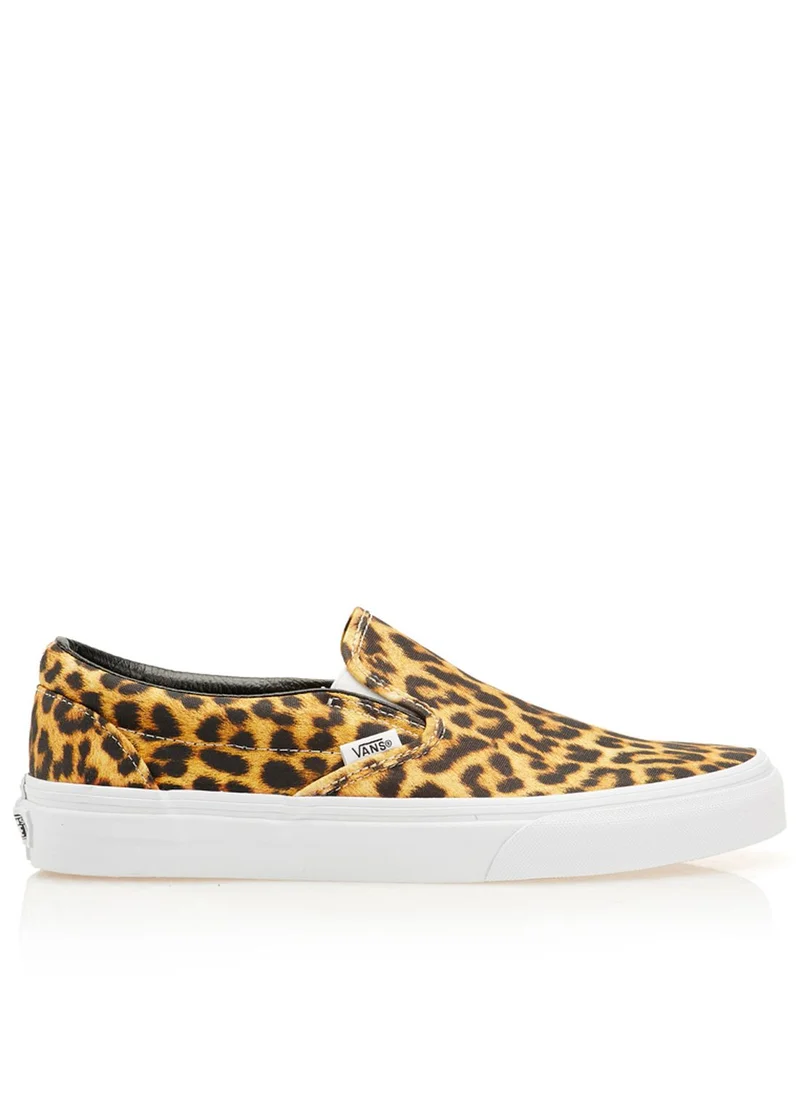 VANS Leopard Print Classic Slip Ons