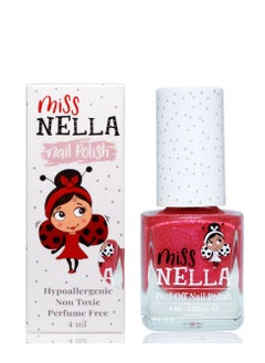 Miss NELLA Miss Nella Kids Nail Polish Tickle Me Pink  - Image 2