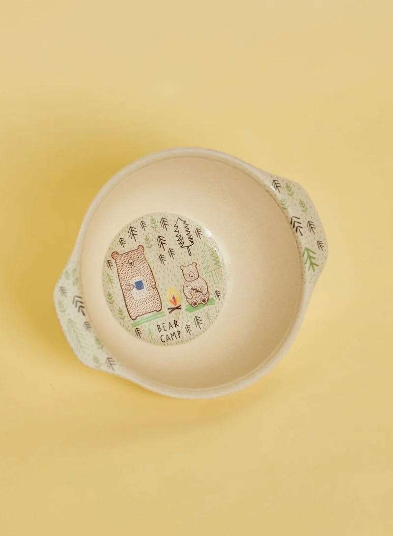 Sass & Belle Bear Camp Kid's Bowl