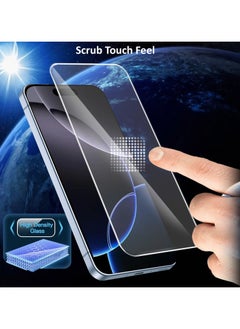 Techie 2 Pack HD Tempered Glass Screen Protector for Apple iPhone 16 Pro - Anti Reflection Anti Bubbles 9H Hardness 0.33 mm Rounded Edges Easy Installation  - Image 3