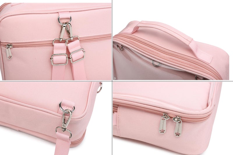 CHERRY SAUCE Dopamine Color Ita Bag Backpack Satchel Oxford Crossbody Messenger Shoulder Bag - Image 3
