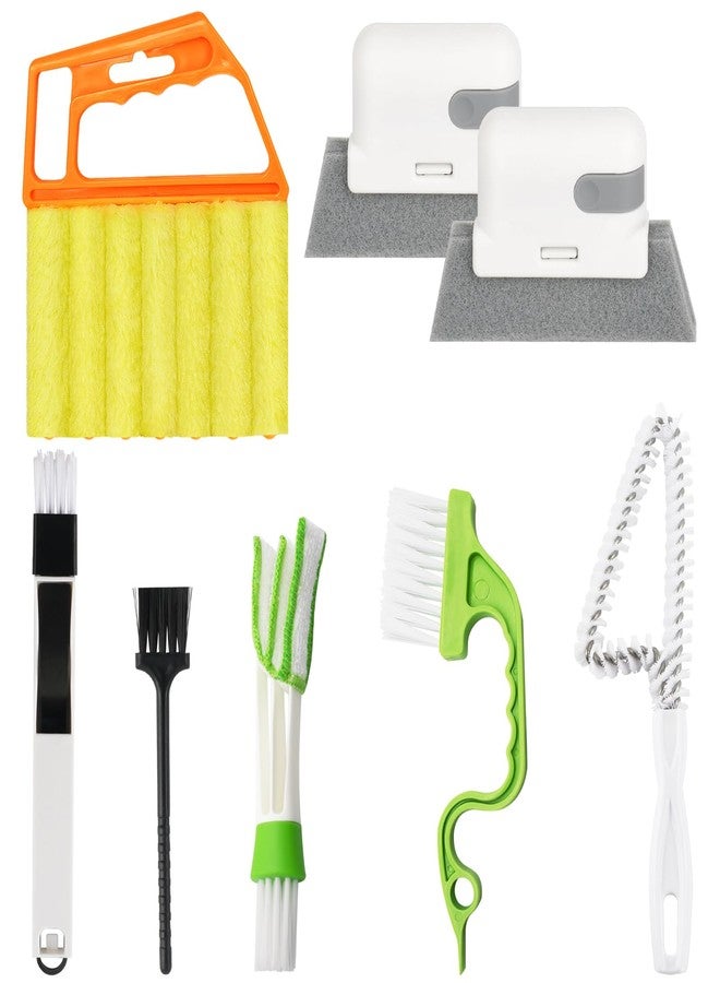 Openfly Venetian Blind Cleaner Duster Tool, Hand-held Window Shutters Duster, Window Blind Cleaning Tool, Groove Gap Cleaning Brush for Blind, Air Conditioner, Car Vents, Fan, Door Window Track- 8Pack - Image 1