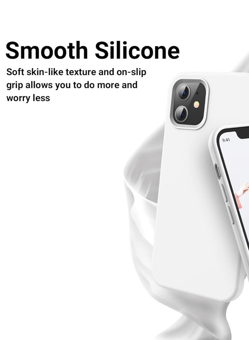 BORTONY iPhone 12 Pro Case Liquid Silicone Anti Scratch Anti Fingerprint Soft Silky Touch Shockproof Protective Cover - Image 4