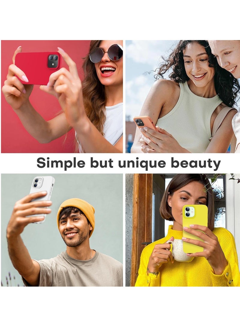 BORTONY iPhone 12 Pro Case Liquid Silicone Anti Scratch Anti Fingerprint Soft Silky Touch Shockproof Protective Cover - Image 5