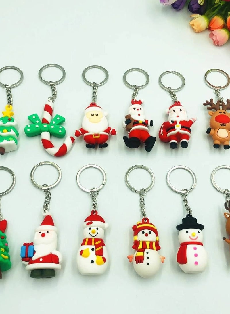 Christmas Keychain - Keychain, Christmas Gifts for Kids, Santa Keychain, Christmas Decoration Items, Keychain for Girls, Christmas Gifts for Kids 2 - Image 1