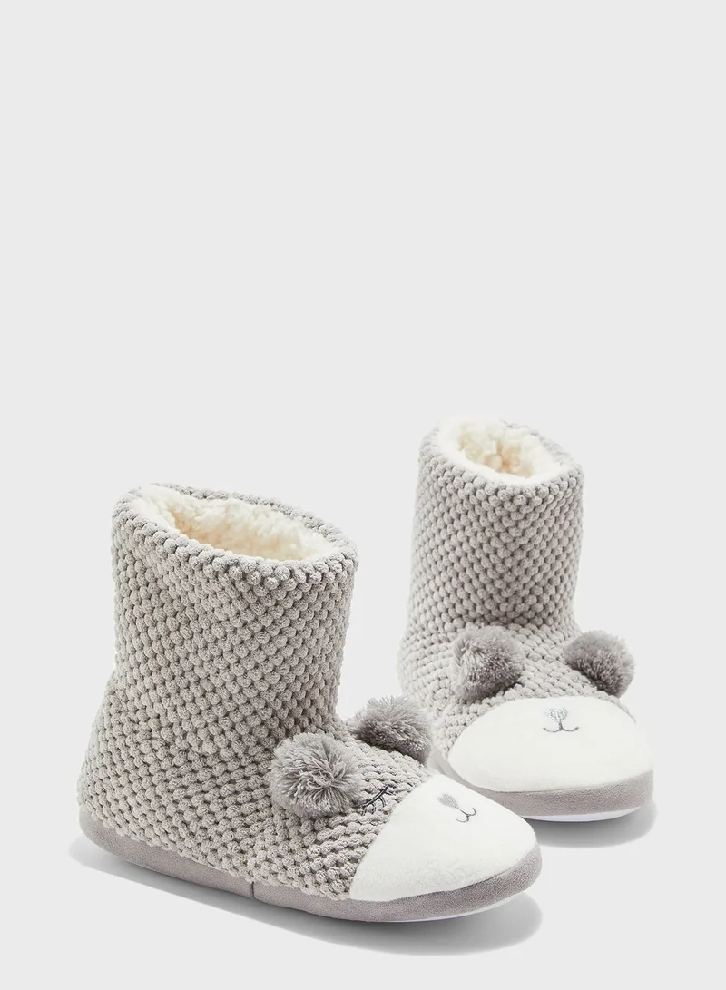 DOROTHY PERKINS Bear Novelty Bootie