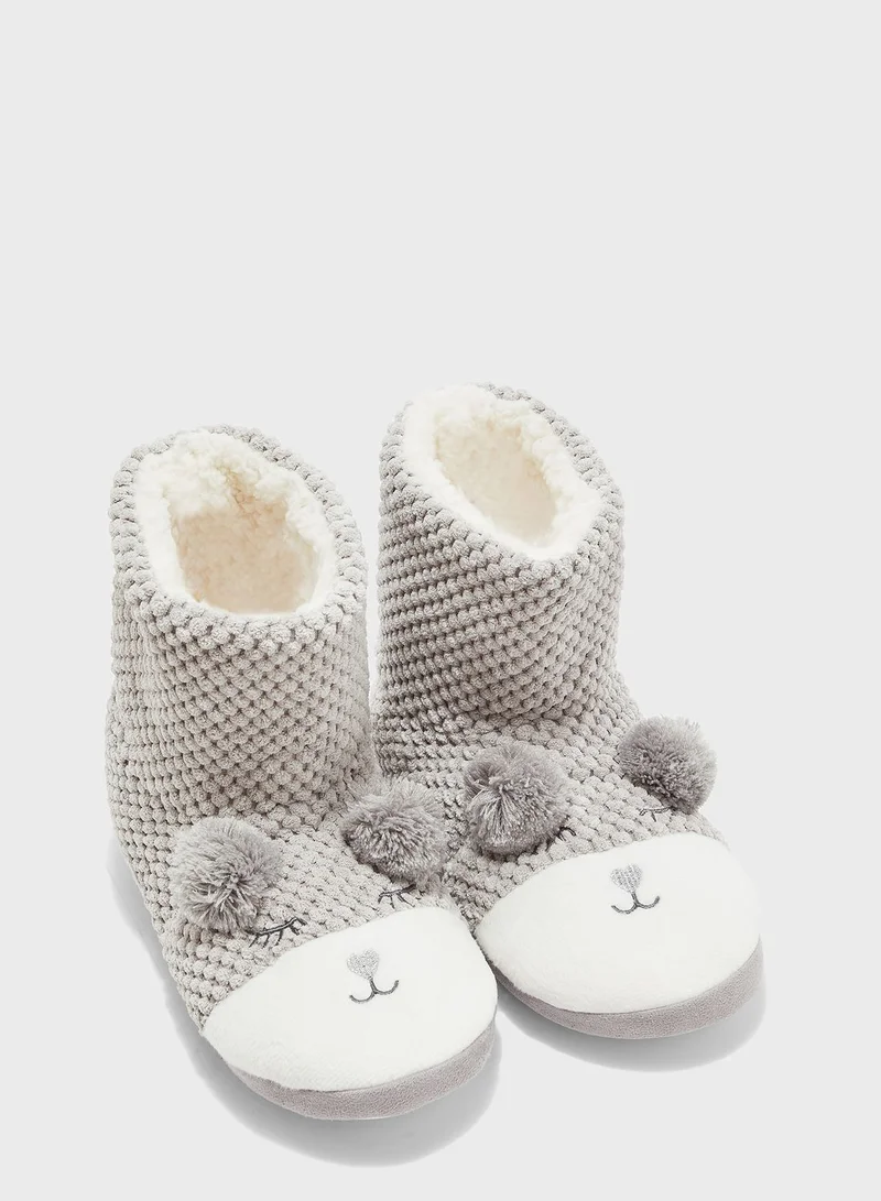 DOROTHY PERKINS Bear Novelty Bootie