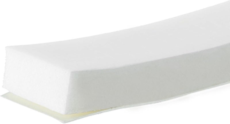 M-D Building Products 2758 Closed-Cell Weather-strip, 1/2 In W X 17 Ft L X 1/4 In T, White - Image 3