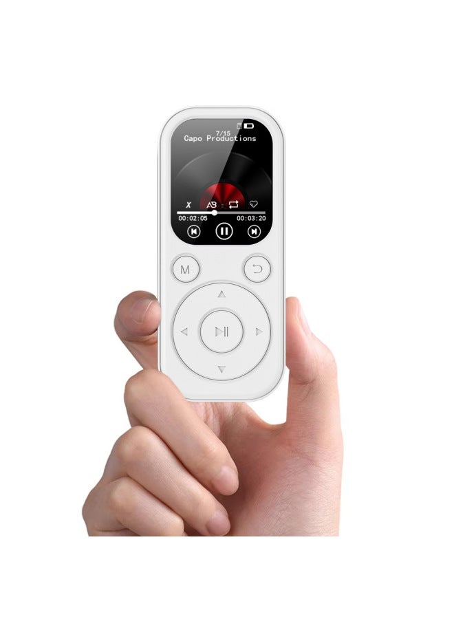 Beauenty 【Edition】 MP3/MP4 Music Player Electronic Radio 2-inch HD Screen Walkman-Body Color:White-Memory Capacity:8GB - Image 5