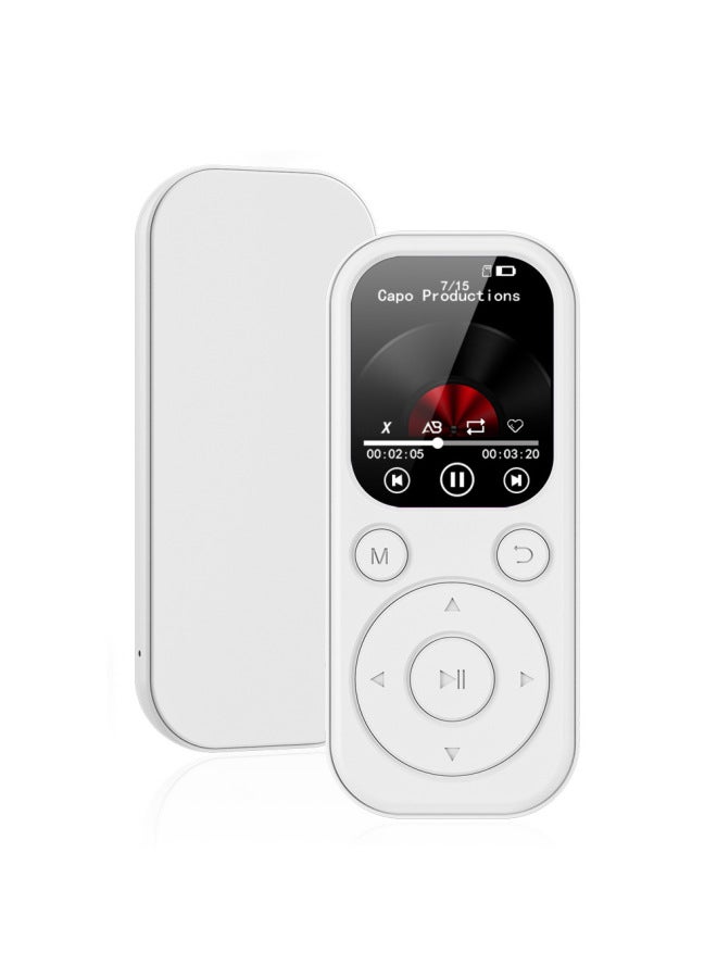 Beauenty 【Edition】 MP3/MP4 Music Player Electronic Radio 2-inch HD Screen Walkman-Body Color:White-Memory Capacity:8GB - Image 2