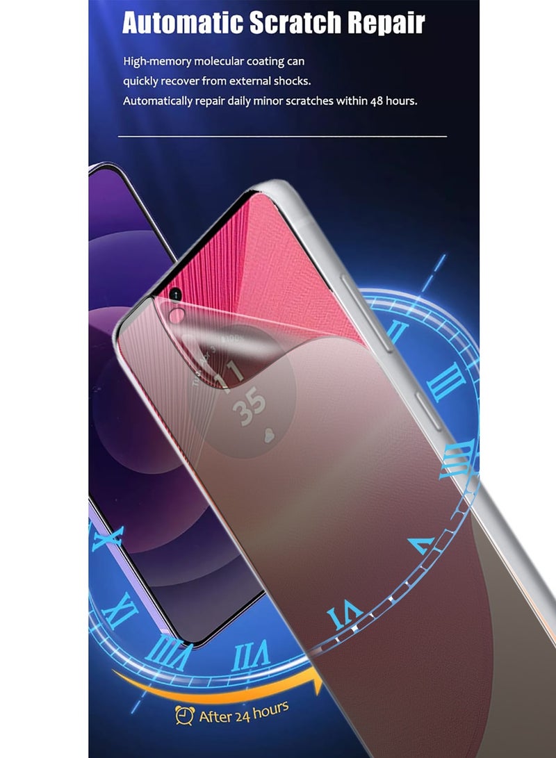 Wtech Motorola Edge 50 Fusion / Motorola S50 Neo / Motorola Moto G85 5G 2024 Premium Anti Spy / Anti Privacy Film Thin And Flexible Screen Protector - Clear  - Image 4