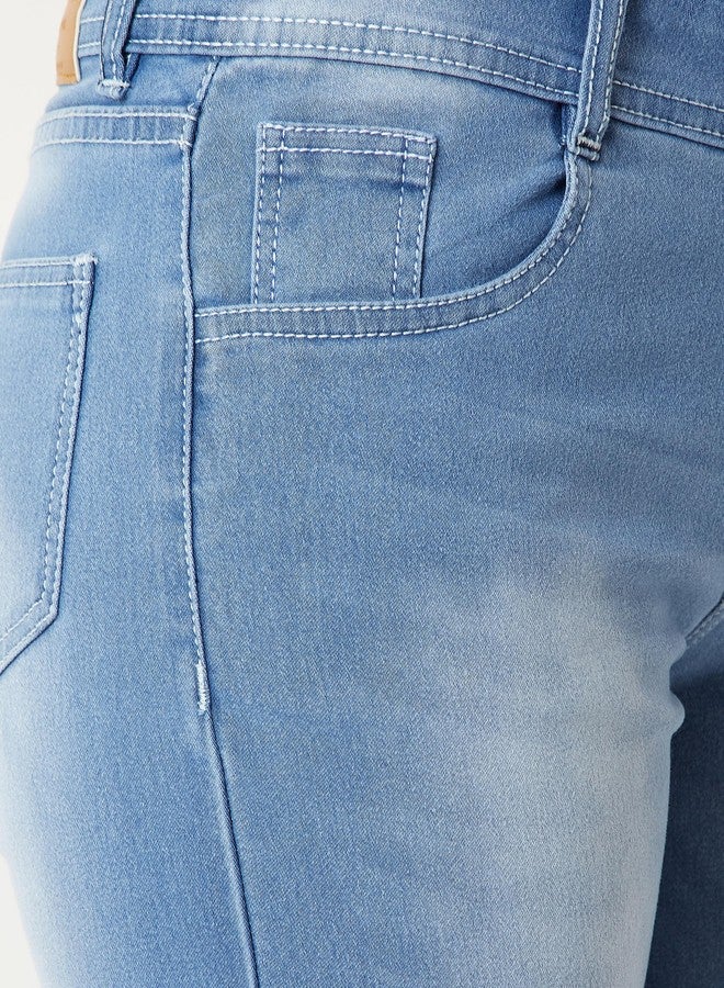 Miss Chase Women's Relaxed Fit Denim Jeans(MCSS18DEN02-50-158-30,Light Blue,30) - Image 5