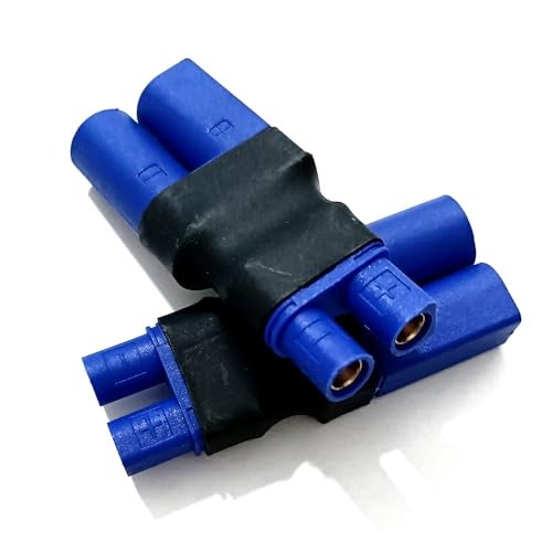 LINSYRC 2pcs EC3 Male to EC5 Female Connector Adapter and 2pcs EC3 Female to EC5 Male Connector Adapter for RC Models - Image 5