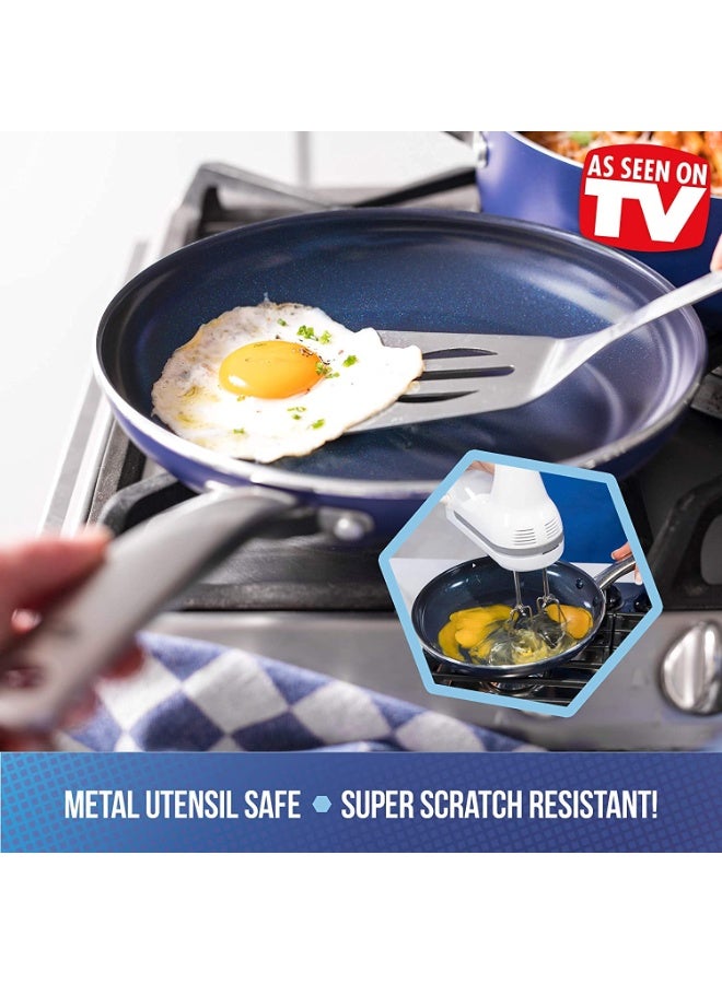 GreenPan Blue Diamond Non-Stick Frying Pan Aluminium (26 CM) - Image 3