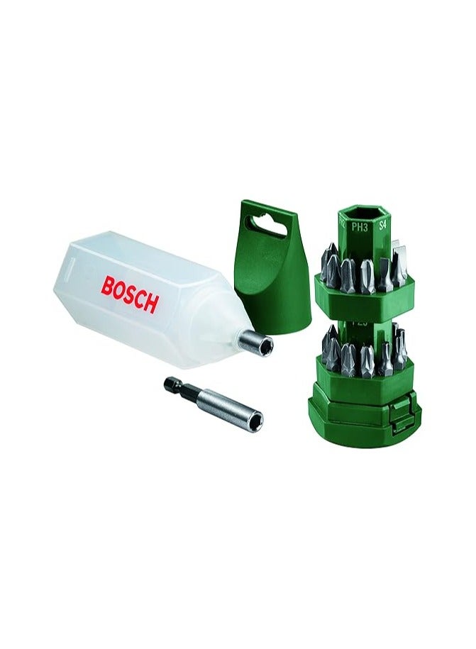 BOSCH Bosch 25-Piece Screwdriver Bit Set + Adapter – Model 2607019503 - Image 2
