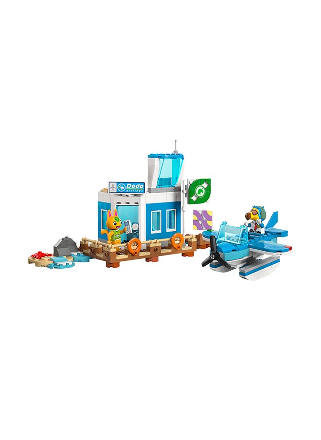 LEGO Animal Crossing Fly with Dodo Airlines Airport Playset, Plane Toy for 7 Plus Year Old Girls & Boys, with a Pilot Minifigure, Set Inspired by the Video Game Series, Birthday Gift for Kids 77051  - Image 4