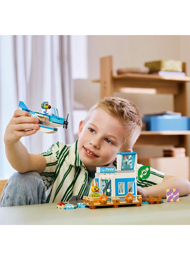 LEGO Animal Crossing Fly with Dodo Airlines Airport Playset, Plane Toy for 7 Plus Year Old Girls & Boys, with a Pilot Minifigure, Set Inspired by the Video Game Series, Birthday Gift for Kids 77051  - Image 5