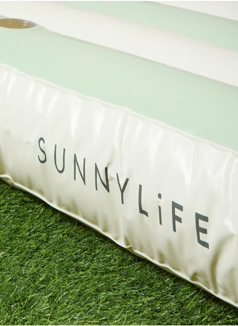 SUNNY LIFE Luxe Lilo Green Stripe