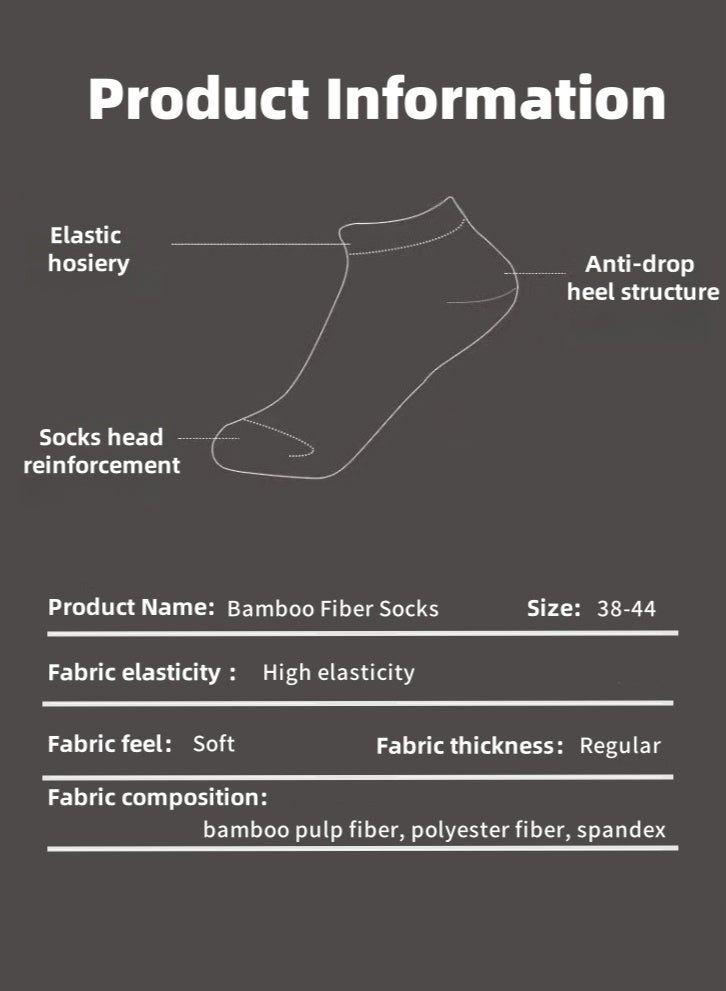 لولكس جوارب رجالية من الخيزران من Lullaxx، قصة منخفضة حتى الكاحل، جوارب رسمية، تمتص الرطوبة، مناسبة لجميع المواسم، نمط مخطط بمجموعة متنوعة من الألوان لملابس العمل غير الرسمية - Image 3