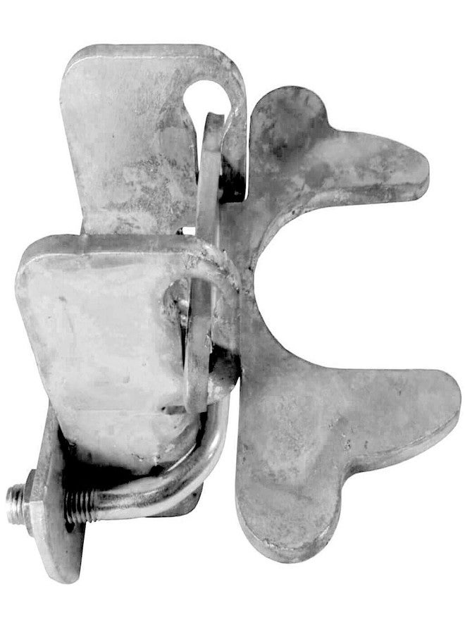 Jake Sales Kennel Gate Latch for Dog Kennel. Fits 1-3/8" Gate Frame & 1-3/8" Gate Post. Made of Galvanized Steel to Prevent Rust and Corrosion - Image 1
