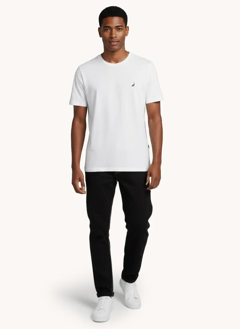 NAUTICA Men's Solid Crew Neck tee