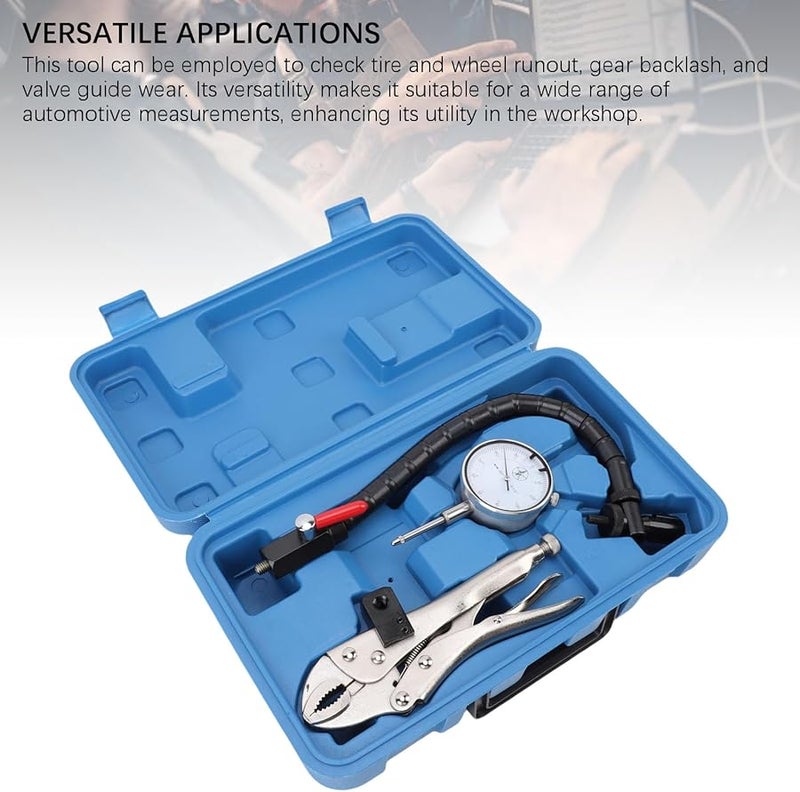 Automotive Brake Disc Flatness Runout Measuring Tool Set 0 1 Inch Indicator Gear Backlash Gauge - Image 4