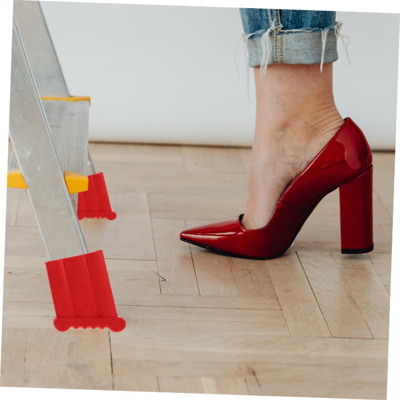 2Pcs Stepladder Feet Covers Non Slip Protective Pads for Enhanced Stability and Floor Protection - Image 3