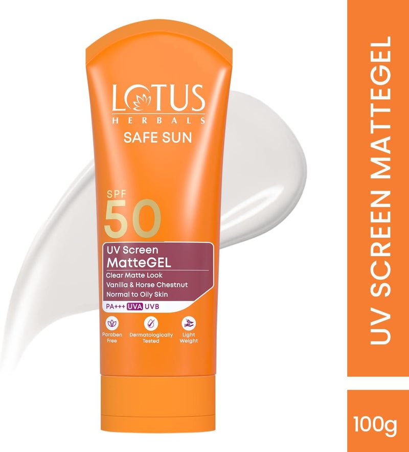 Lotus Herbals Safe Sun UV Screen Matte Gel SPF 50 - Image 3