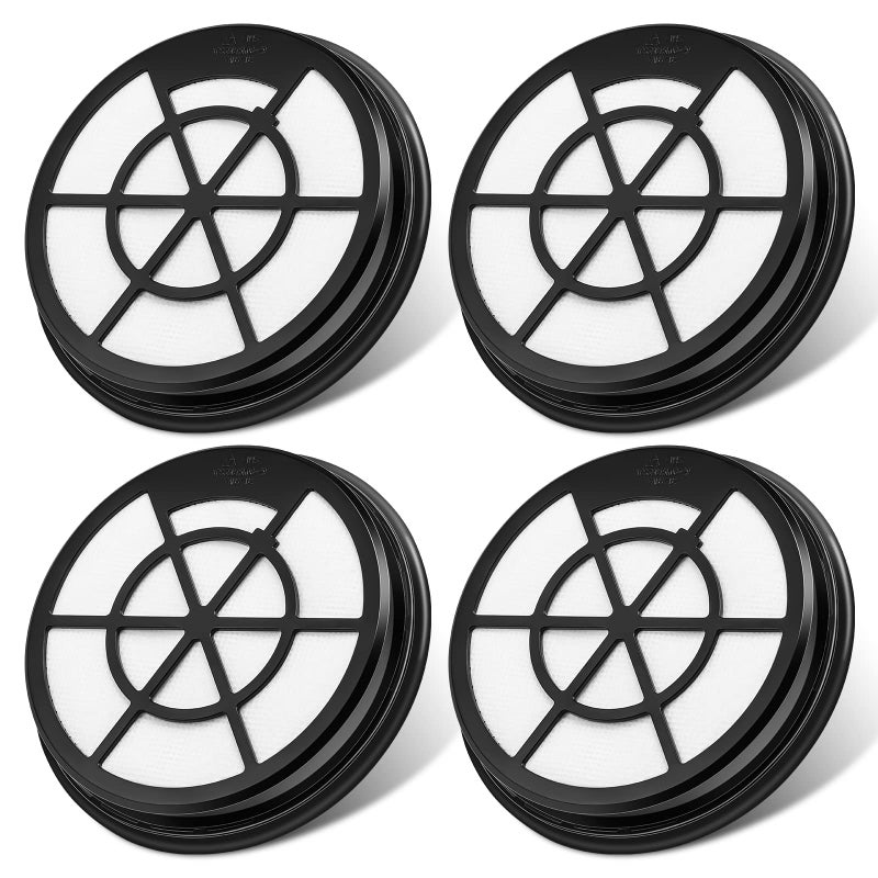 NEN110A Vacuum Filter Inlet Frame and Sponge Filter Compatible with Eureka Whirlwind Bagless Canister Vacuum Cleaner Fits NEN110A NEN110B NEN110D4Pack