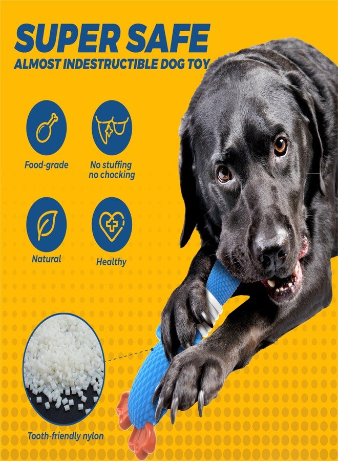 Vitscan Upgraded Nylon Goose Dog Toys for Aggressive Chewers,Tough Dog Toys for Large Dogs Medium Breed,Durable Dog Chew Toys for Teething,Heavy Duty Bone Indestructible Dog Toy - Image 4
