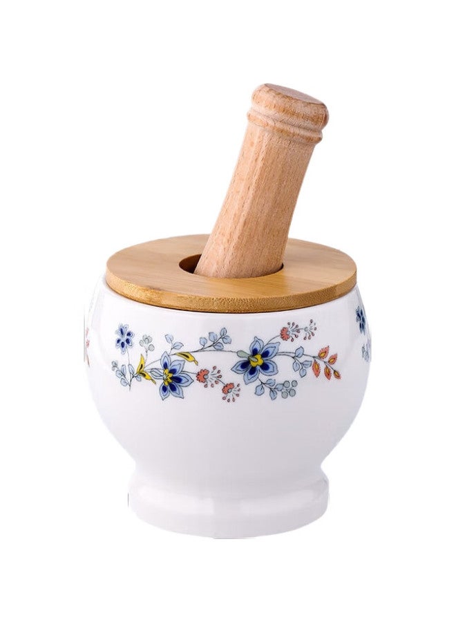 Newair Ceramic Garlic Masher, Manual Home-Use Old-Style Garlic Crusher, Garlic Paste Maker, Stone Mortar, Garlic Masher, Grinding Jar, Herb Grinder - Image 2