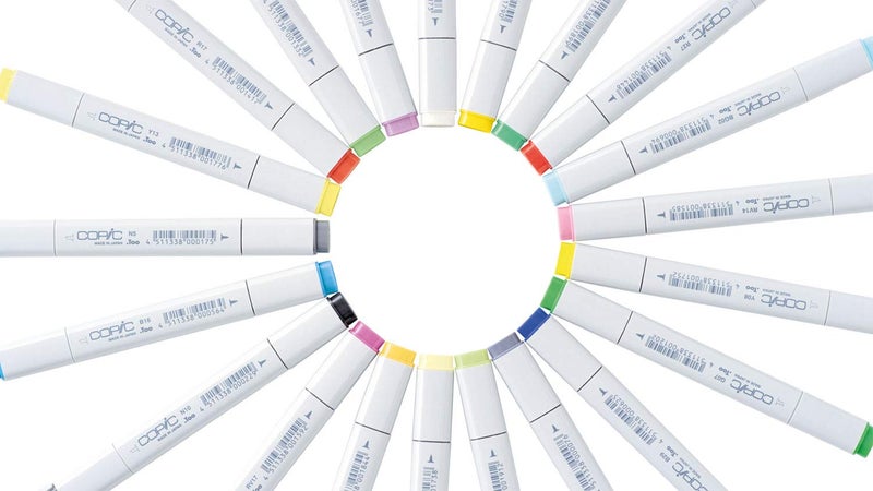 Copic Original Markers-Process Blue - Image 5