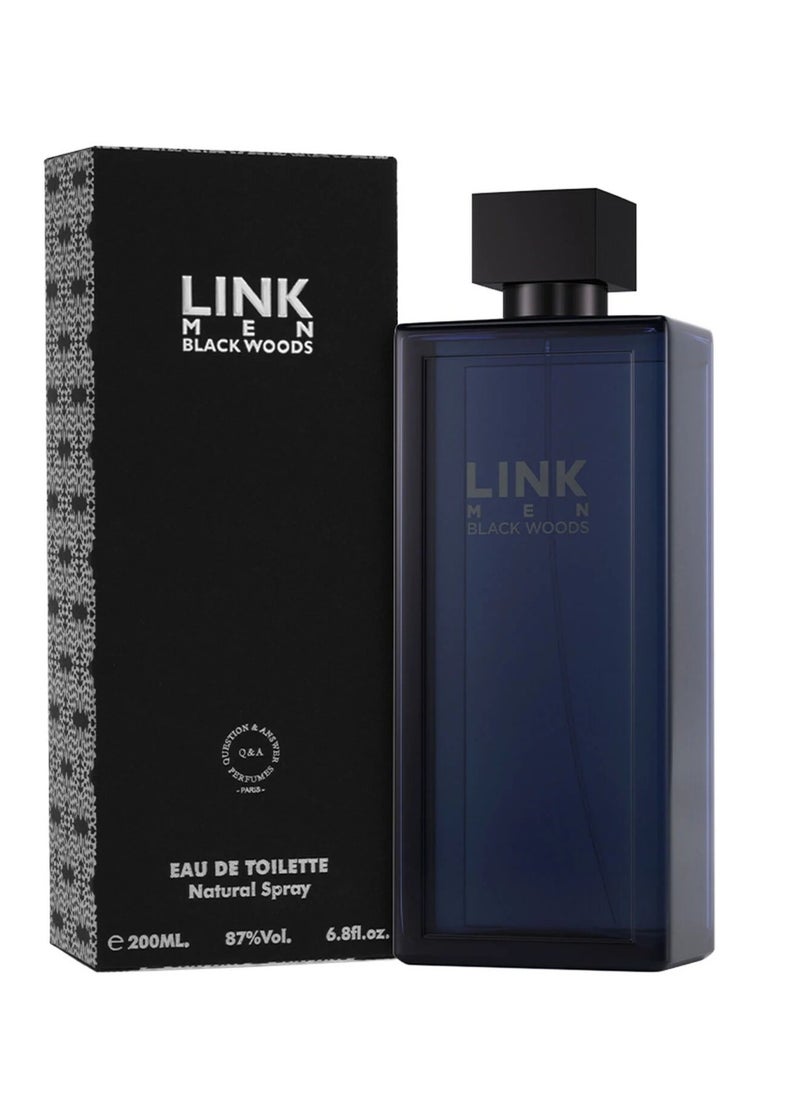 Link Link Black Woods 200Ml  - Image 1