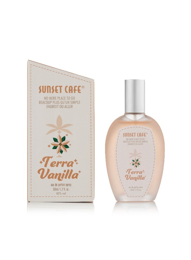 صن سيت كافيه عطر فانيلا تيرا من مقهى الغروب 50 مل - Image 1