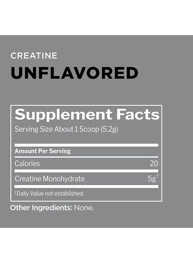 رول 1 بروتينز القاعدة 1 مسحوق الكرياتين – كرياتين مونوهيدرات نقي مجهر لدعم التمارين عالية الكثافة وكتلة الجسم النحيلة، بنكهات وبدون نكهة (130 حصة، بدون نكهة) - Image 4