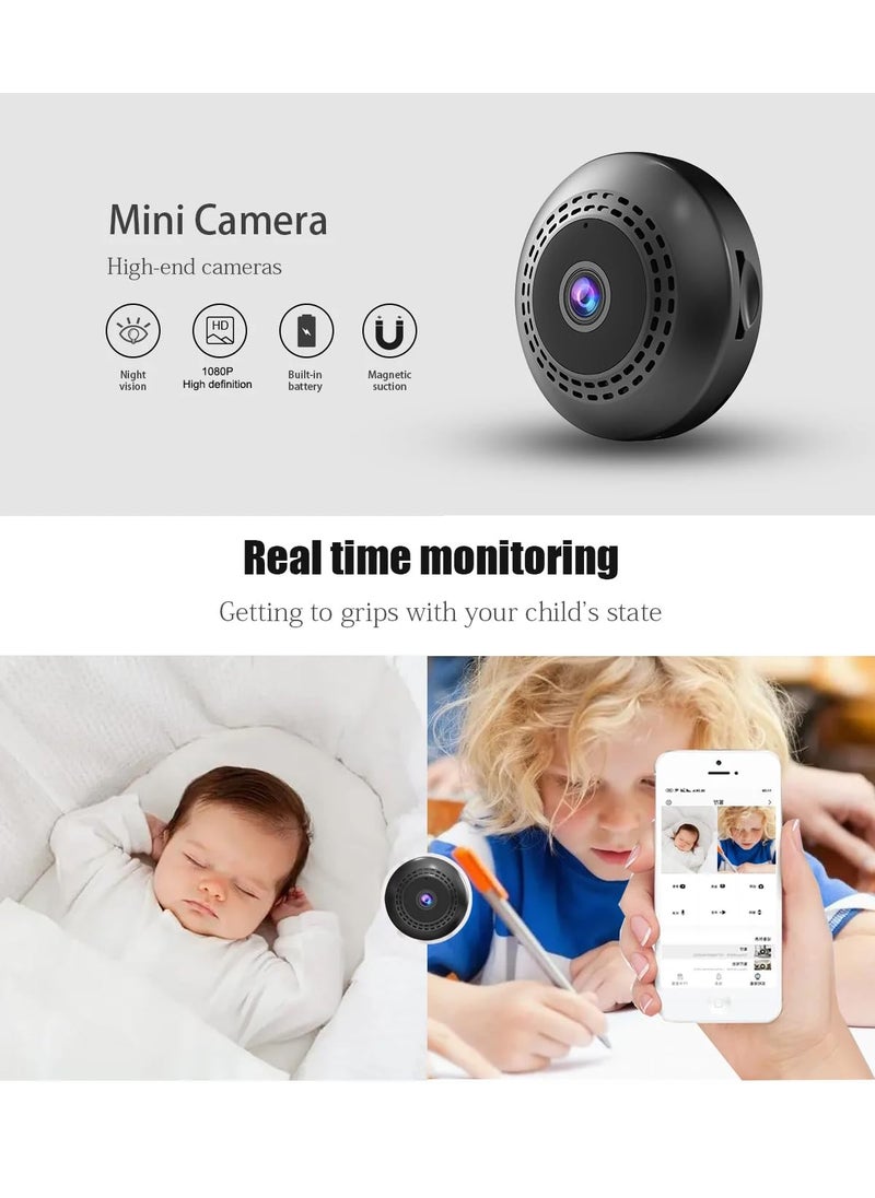 TECHNOVIEW Refurbished TECHNOVIEW V380PRO WiFi CCTV Security Camera for Home Outdoor High HD Focus Spy Magnet Mini Spy Magnetic Live Stream Night Vision IP Wireless 1080P Hidden Camera for Home Offices Security  - Image 5