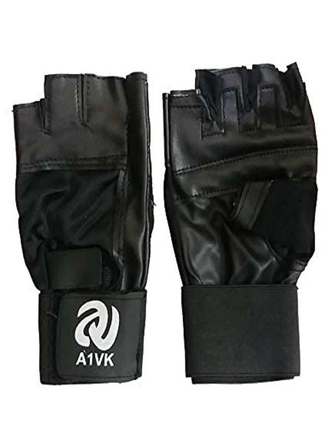 A1VK Gym Accessories Essentials Handgrip with Gym Gloves and Skipping Rope (Multicolor) - Image 3