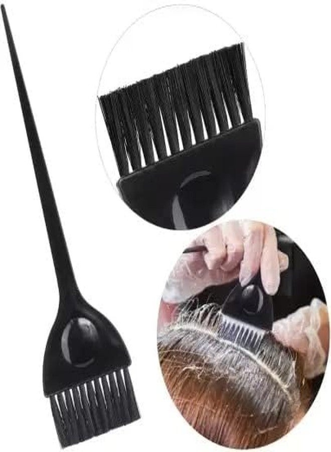 VEDETIC® Hair Section Clips 3.5 inches with 1 Hair Coloring Brush | Metal Curl Clips Duck Bill Sectioning Clips Alligator Hair Clips(Silver) - Image 3