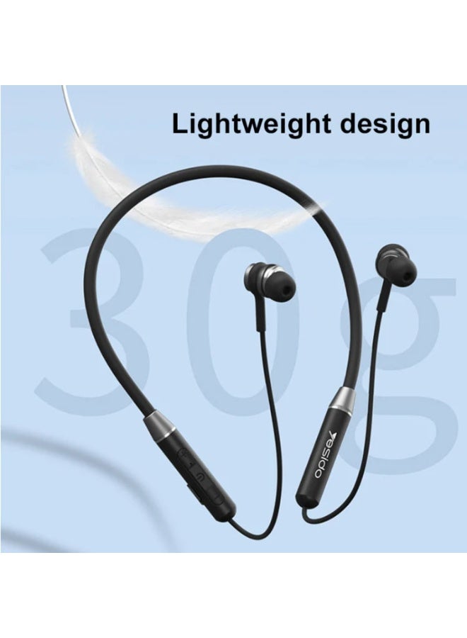 Yesido YSP10 NeckBand Sports Wireless Bluetooth Earphone - Image 4