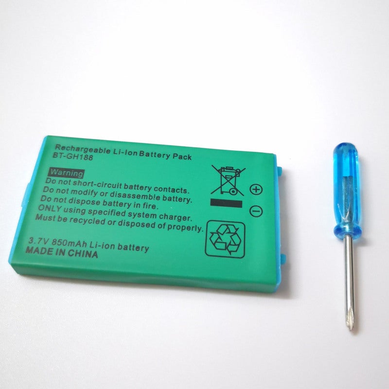 GBA SP Battery 850mAh Lithium Ion Replacement - Large Capacity Safe Reliable - Perfect Replacement Battery with Screwdriver for GBA Console - Image 4