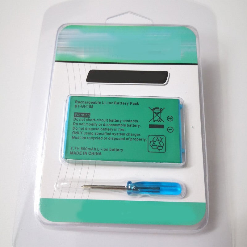 GBA SP Battery 850mAh Lithium Ion Replacement - Large Capacity Safe Reliable - Perfect Replacement Battery with Screwdriver for GBA Console - Image 5