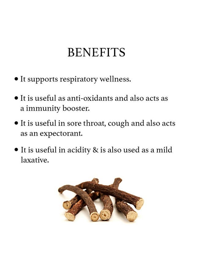 Bixa Botanical Mulethi Extract (Licorice Root, Glycyrrhiza Glabra) 25% Glycyrrhizin | Supports Respiratory Wellness | 60 Veg Capsules (450mg) 200 g - Image 5