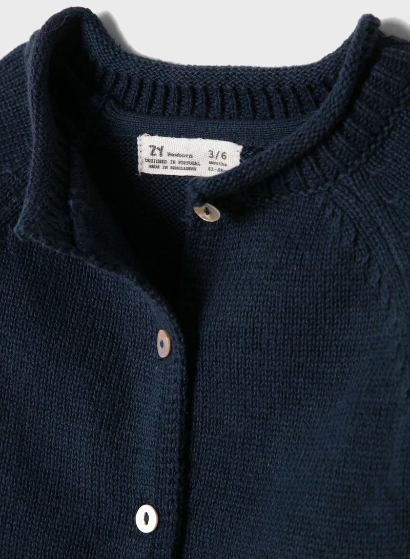 Zippy Infant  Button Down Cardigan