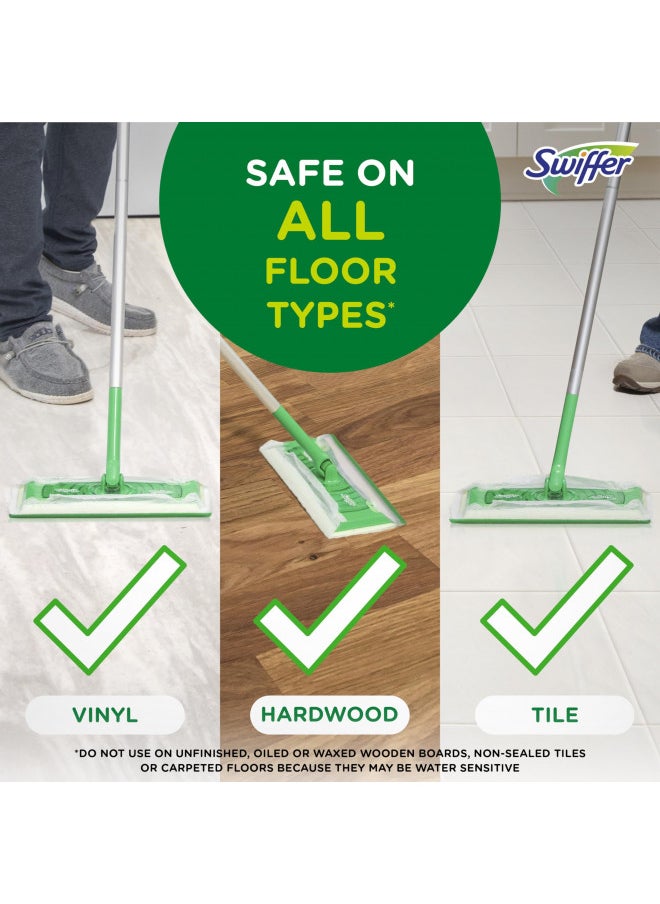 Swiffer Sweeper Heavy Duty Wet Mopping Cloths Multi Surface Refills, Open Window Fresh, 20Count