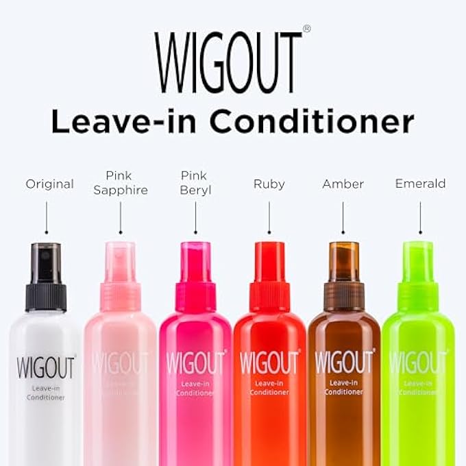 Style Factor WIGOUT LEAVE-IN CONDITIONER Â€“ LIGHTWEIGHT HYDRATING & CONDITIONING MIST CONTROLS FRIZZ, ADDS SHINE & SOFTNESS FOR DRY DAMAGED HAIR NO-RINSE FORMULA FOR ALL HAIR TYPES - Image 3