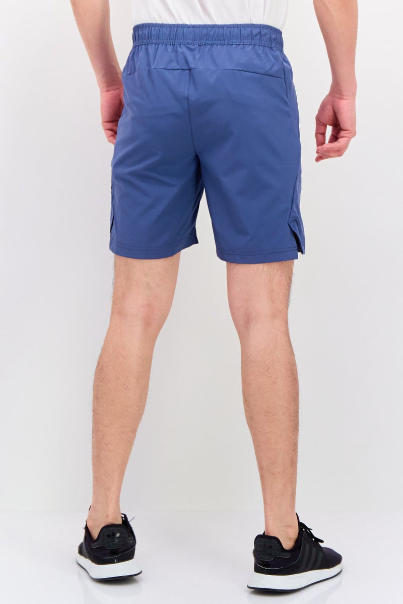 Legend شورتات تدريبية للرجال برباط سحب، 7 إنش، أزرق - Image 3